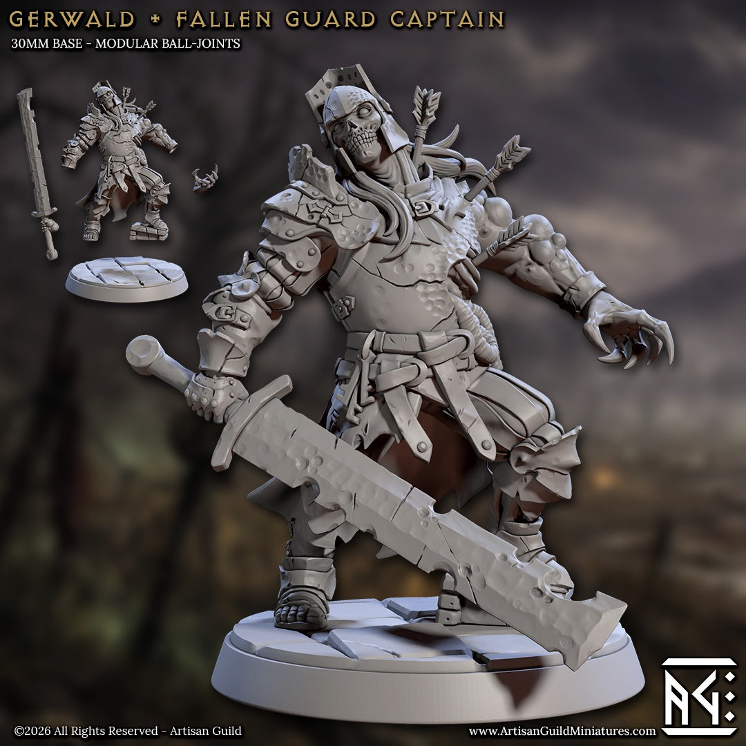 UNDEAD まとめ売り 85点 Gerwald the Fallen Guard Captain – Undead Warrior – Dungeons