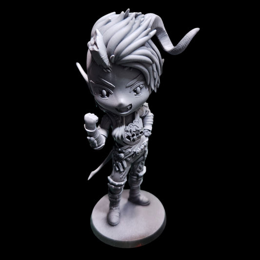 Chibi Karlach - Baldur's Gate 3 Figure