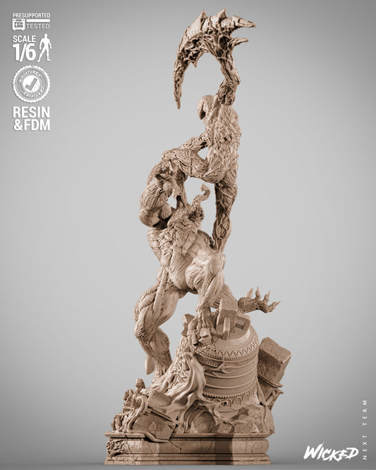 Venom X Carnage - Marvel Comics - 1:6 & 1:12 Scale Dioramas