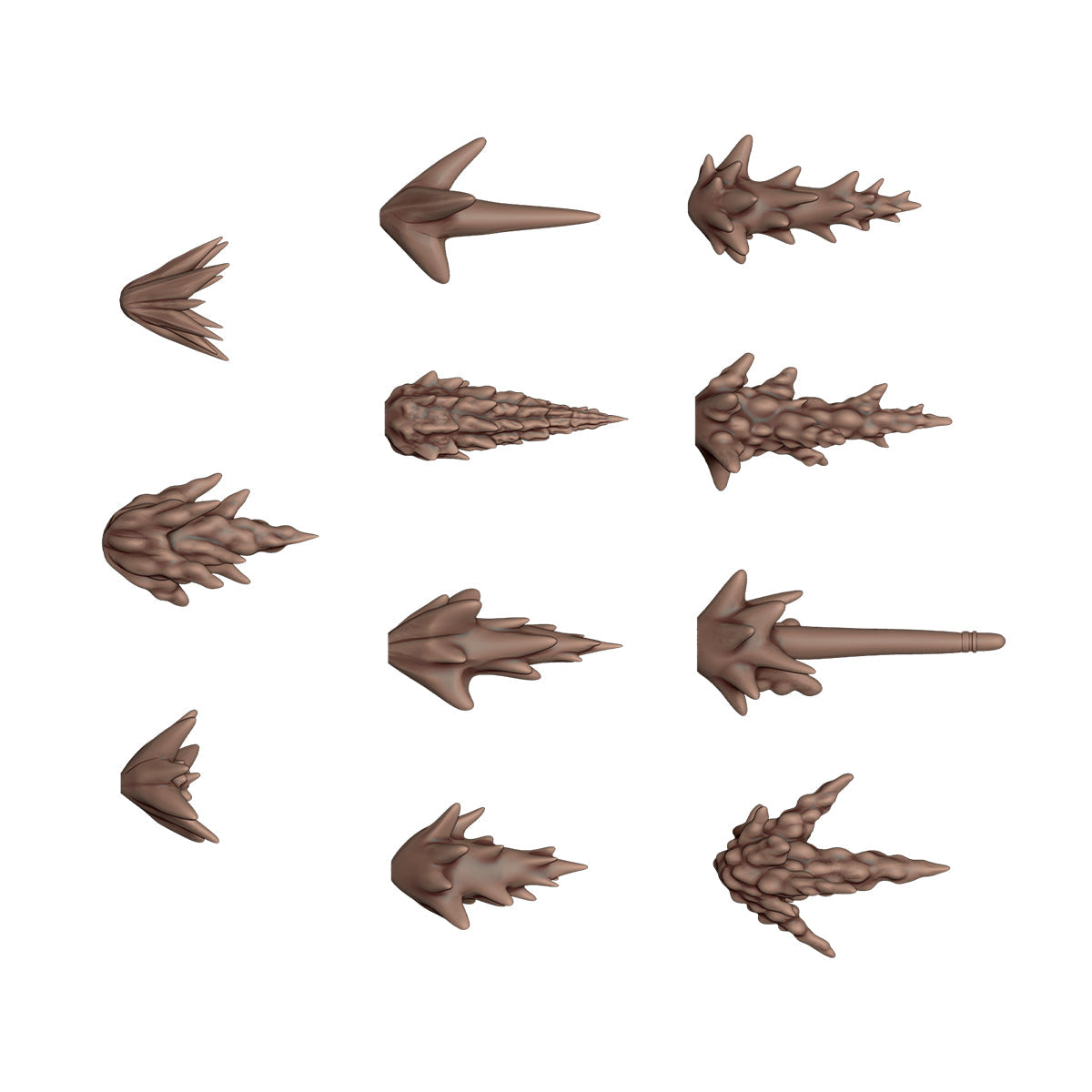 AK Interactive Basing Bits: Weapons Shot FX (54 Pieces)