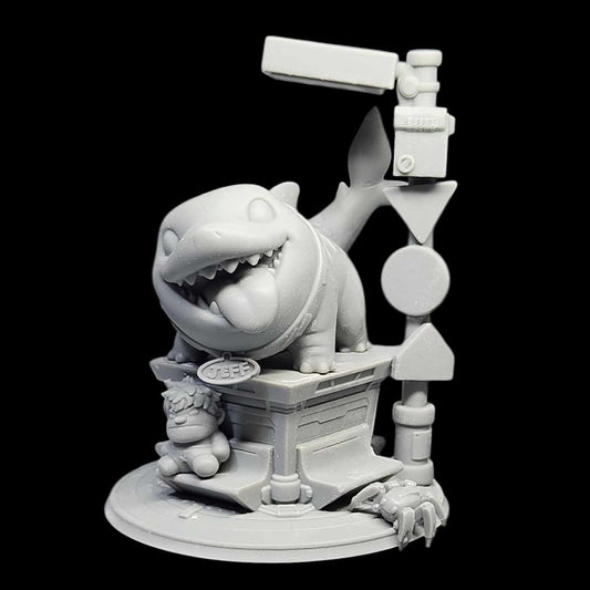 Chibi Jeff the Shark - Marvel Rivals - 4"