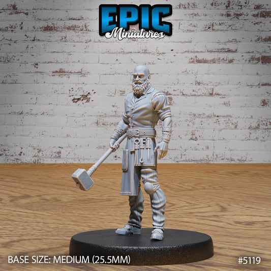 Imprisoned Blacksmiths – TTRPG Miniatures