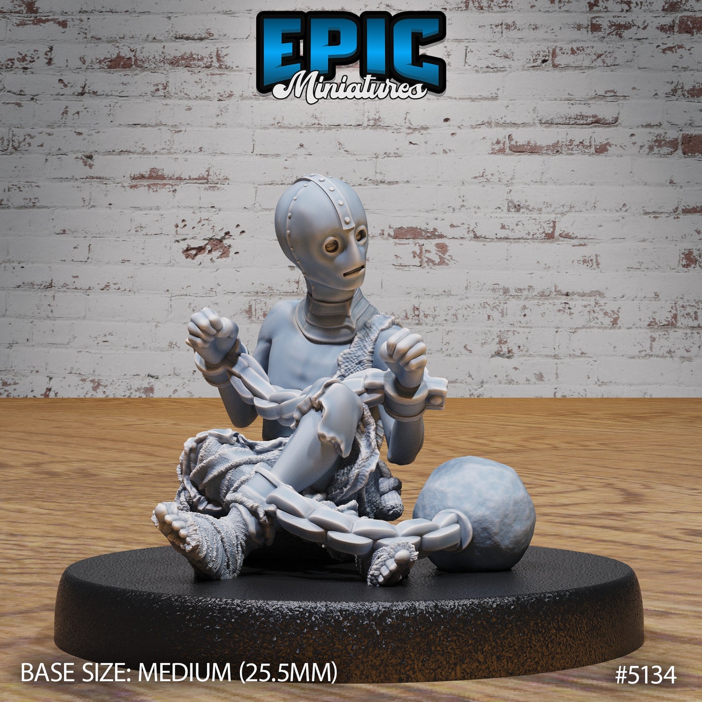 Old Prisoner Miniatures – Shackled Captives