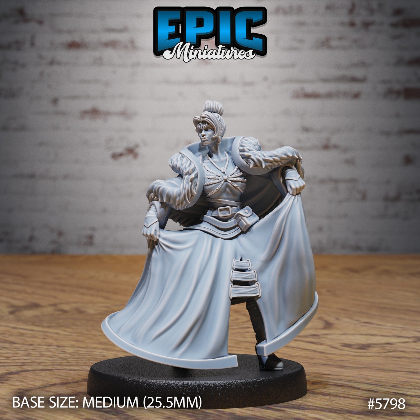 Bearded Lady – Enigmatic Performer Miniature