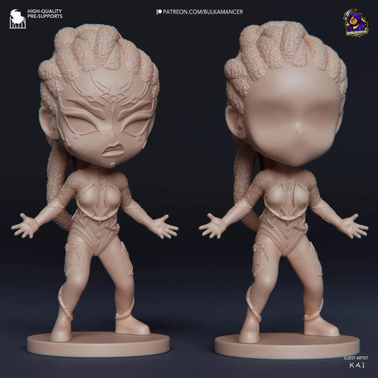 Unpainted Garage Kit Chibi Mel - Arcane Figure (Unpainted)