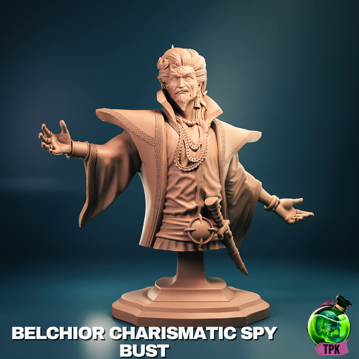 Belchior Charismatic Spy - Miniature & Bust Versions
