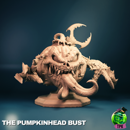 The Pumpkinhead – Horror Pumpkin Monster Miniature & Bust