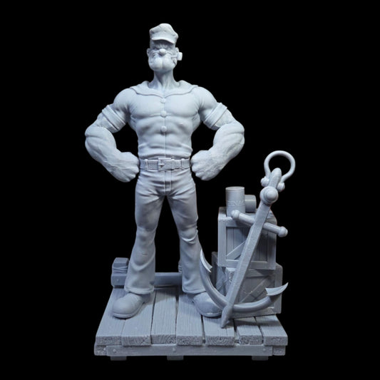 Popeye - 1:6 Scale, Bust