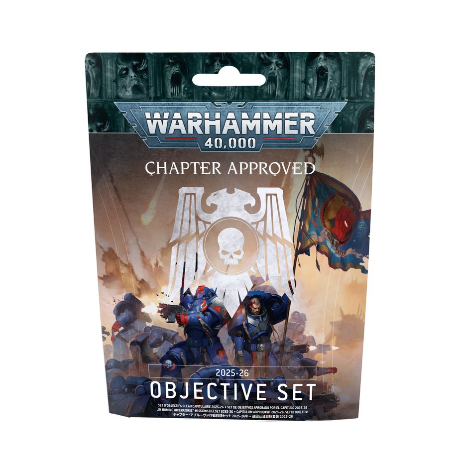 Warhammer 40K: Chapter Approved 2025-26 Objectives Set