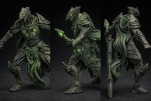 Plague Knight – Trench Crusade Proxy Miniature – Custom Grimdark Knight