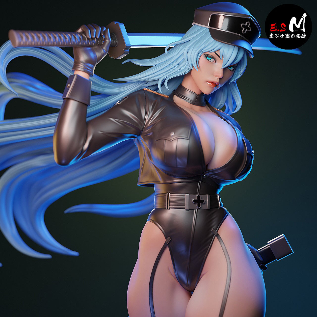 Esdeath - Kill La Kill / Akame Ga Kill! (SFW/NSFW 18+ Only) - 1:6 Scal   Dungeon Master Minis