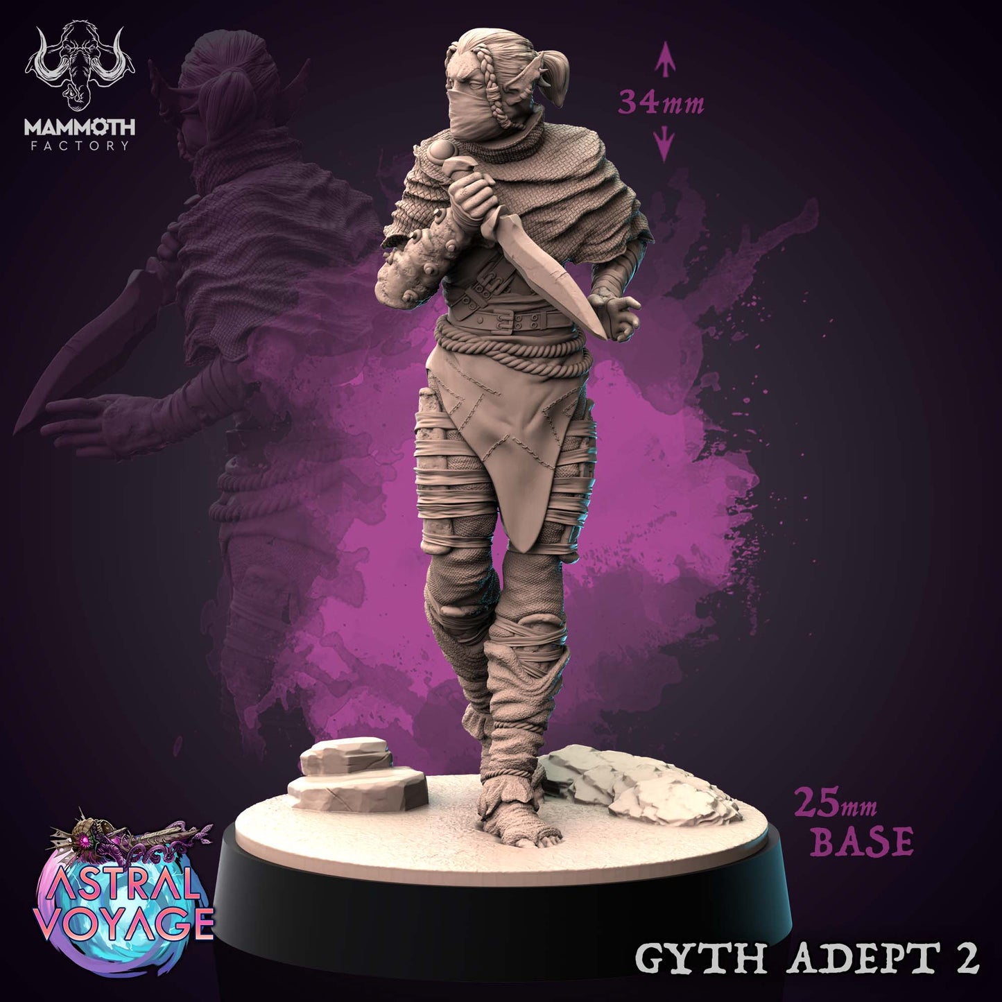 Gyth Adepts Set – Gith Assassin Miniatures