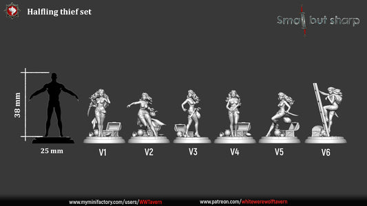 Scale of halfling thieves.