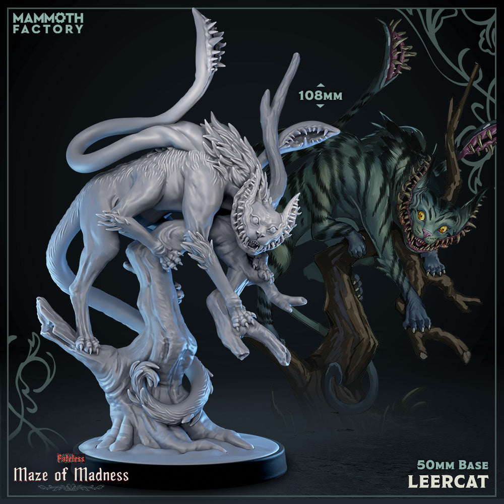 cat monsters dnd The Leercat – Dungeon Master Minis