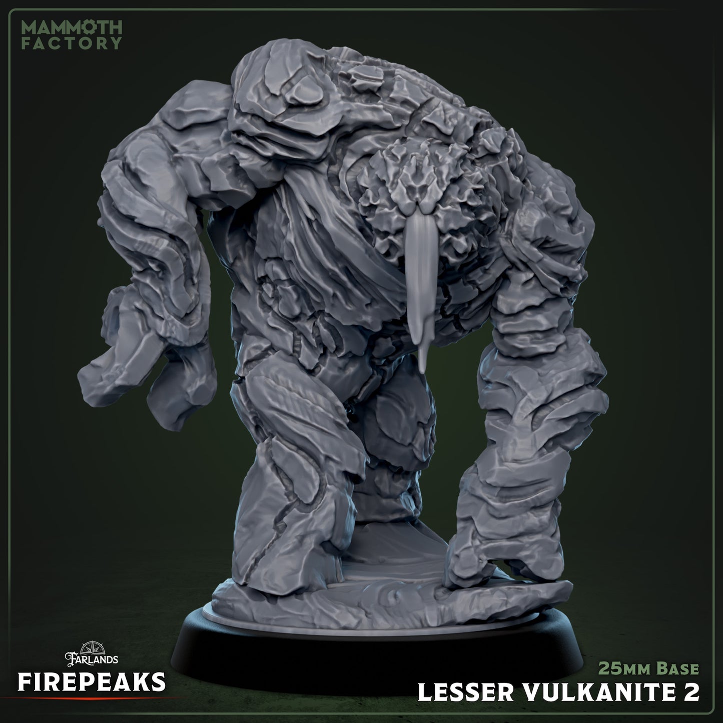 Lesser Vulkanites - Magma Elementals - Miniatures