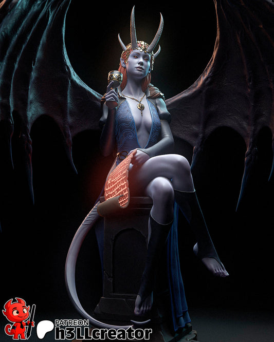 Mizora - Baldur's Gate - 1:8 Scale, Bust