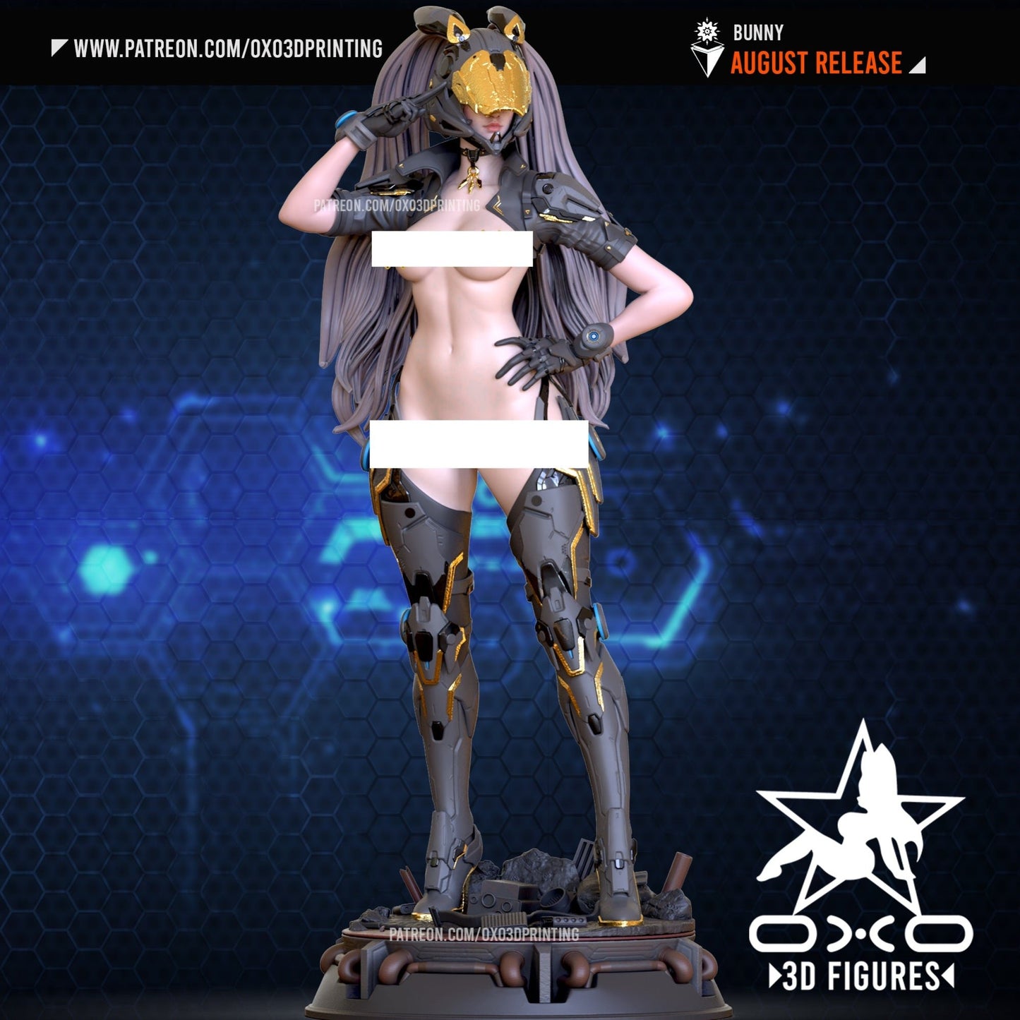 Descendant Bunny - The First Descendant - (SFW/NSFW 18+) 1:10 Scale