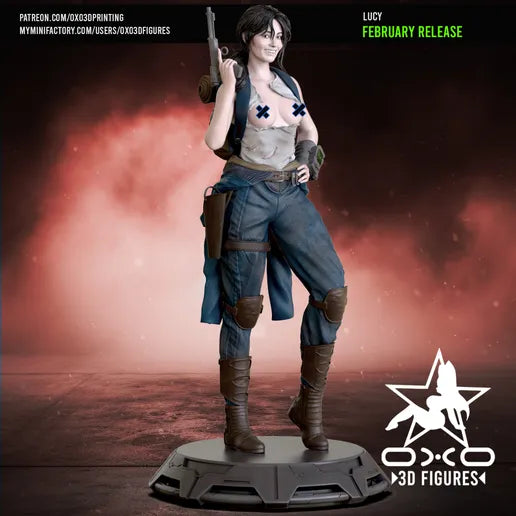 Lucy - Fallout (SFW/NSFW 18+ only) - 1:10 Scale