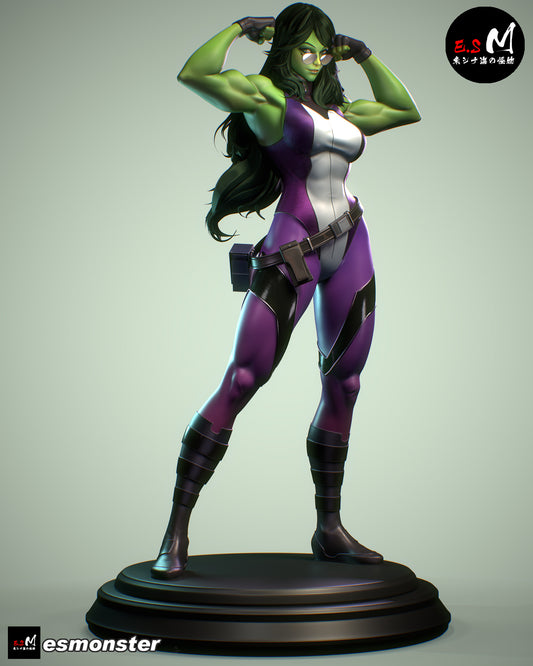 She Hulk - Marvel Comics (SFW/NSFW 18+ Only) - 1:6 Scale Figure