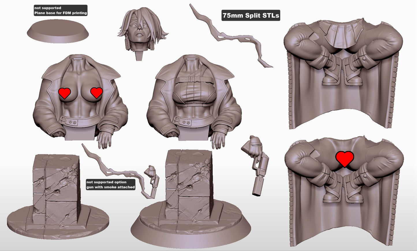 Sable NSFW variant, maintaining her assassin stance while adjusting the details of her outfit.