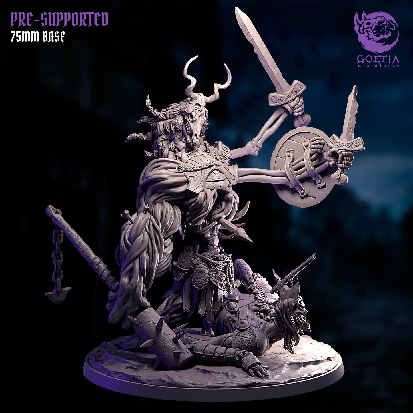 Steward of the Old Tradition eldritch aberration crawling monster using bound skeleton locomotion exposed muscle skeletal fusion ritual armor The Northern Darkness