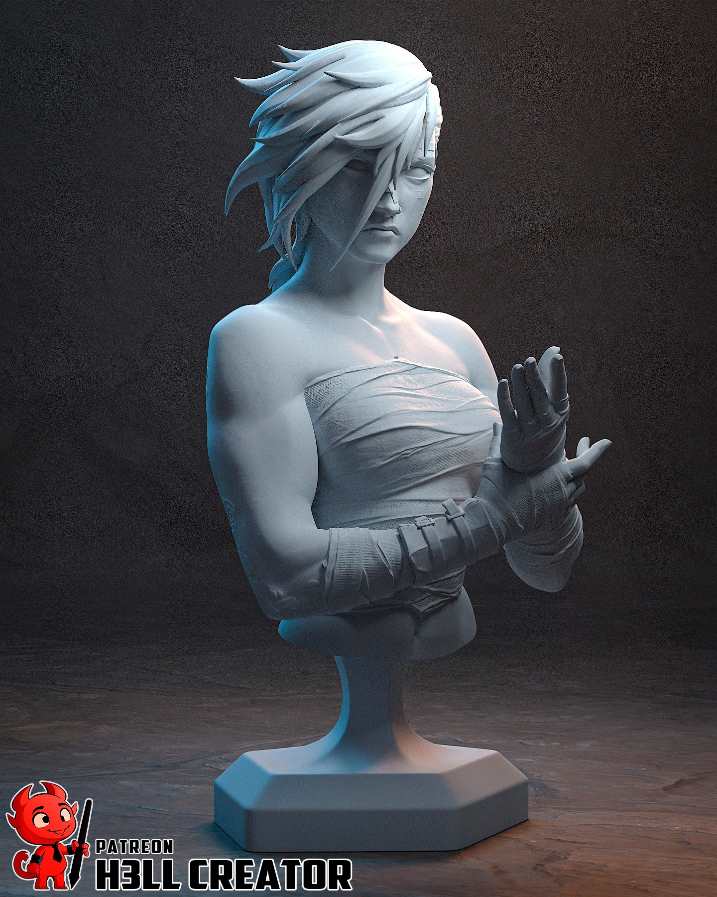 Vi - Arcane - 1:8 Scale Figure & Bust