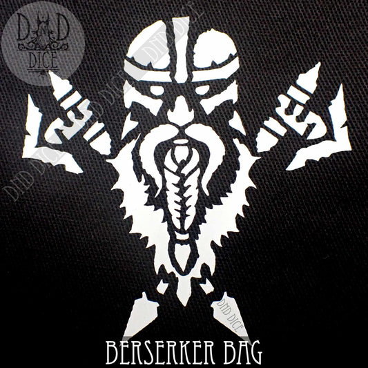 Dwarven Black & White Dice Bag
