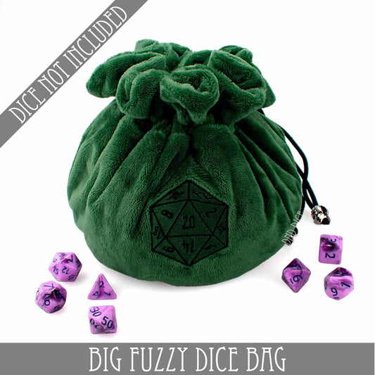 Big Fuzzy Dice Bag (6 Colors)