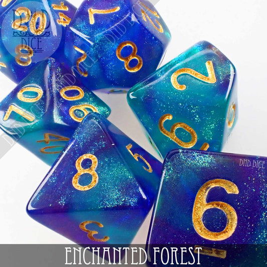 Enchanted Forest Dice Set