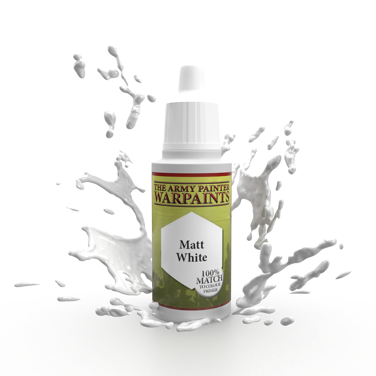 Army Painter Warpaints: Matt White 18ml