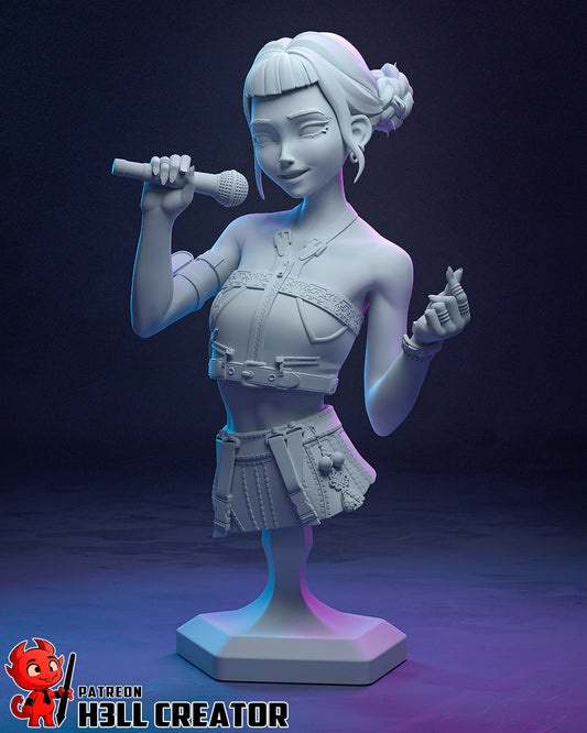 Zoey - K-Pop Demon Hunters - 1:8 Scale & Bust
