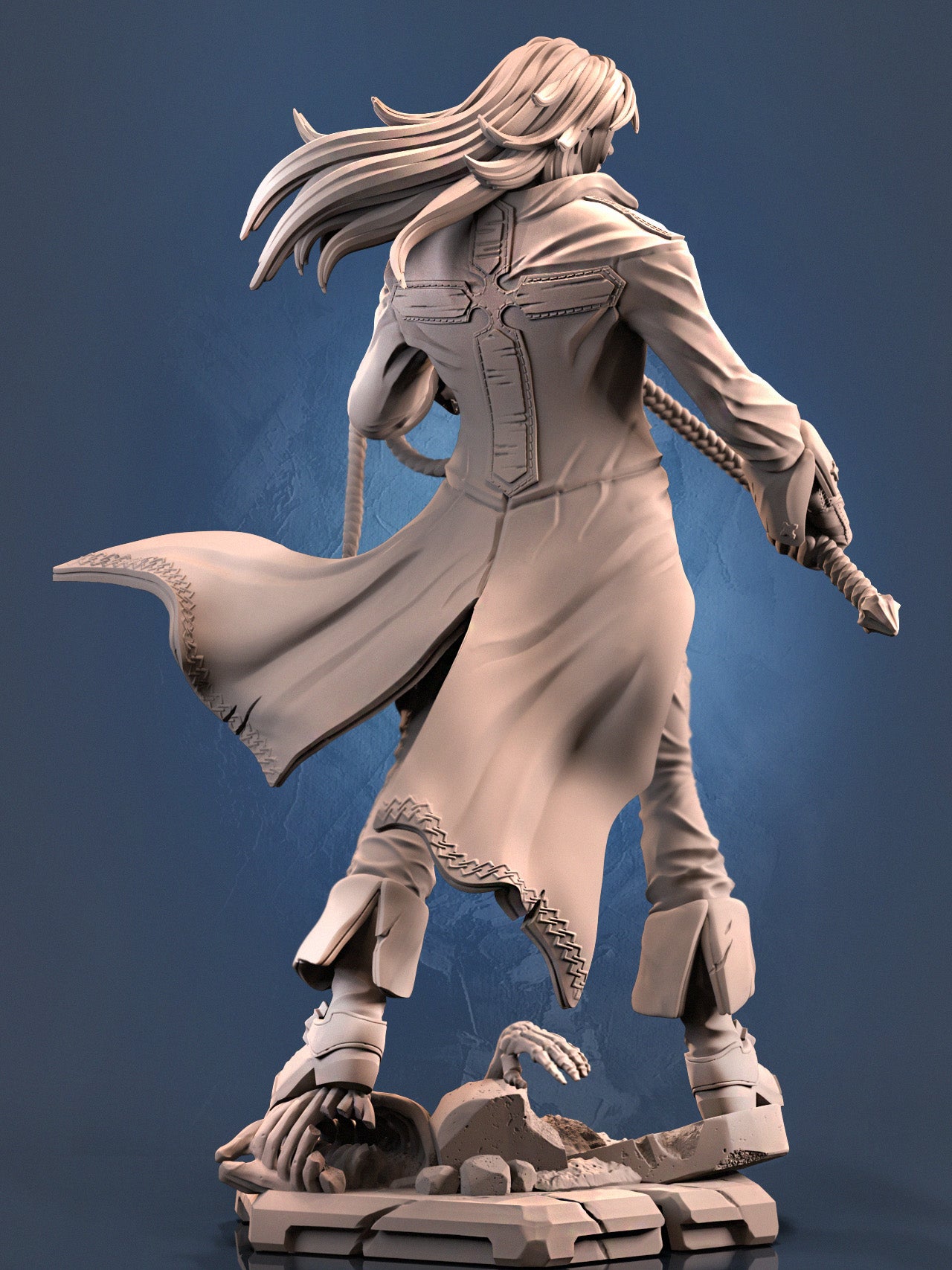 Richter Belmont – Enslaved Vampire Hunter Boss – Castlevania-Inspired Miniature