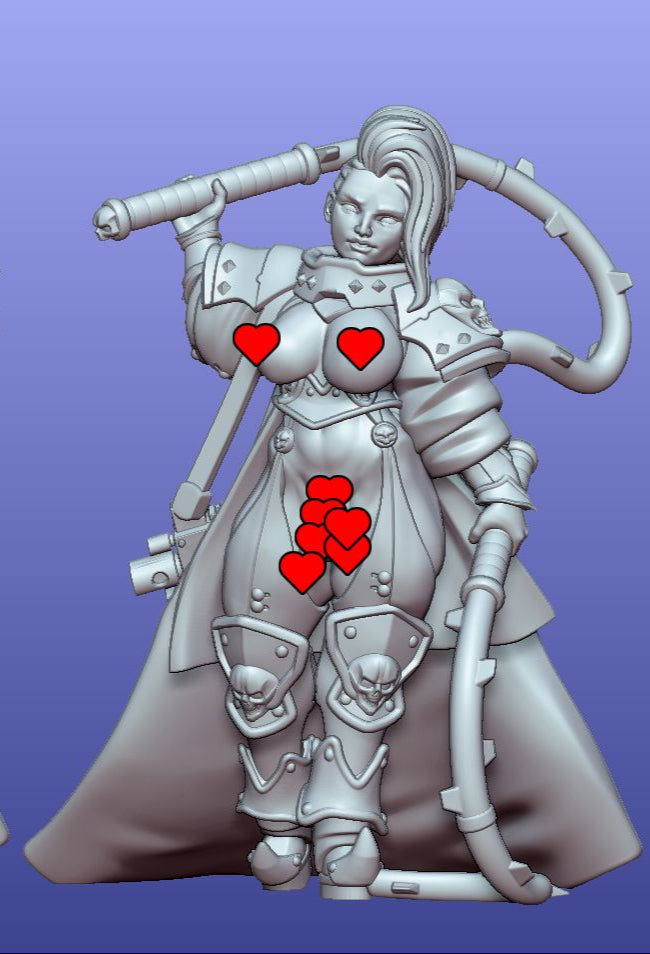 Nude version of Remorsia Herald