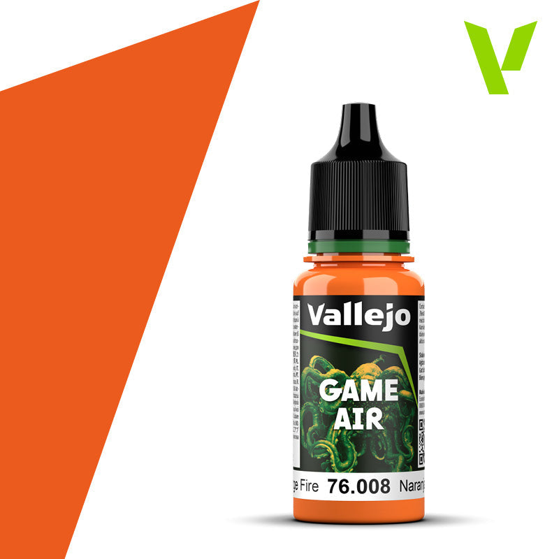 Vallejo Game Air: Orange Fire