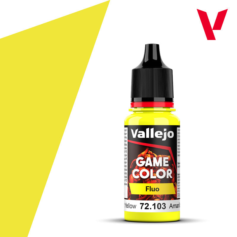 Game Color: Fluorescent - Yellow