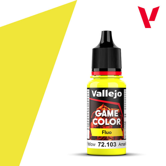 Game Color: Fluorescent - Yellow