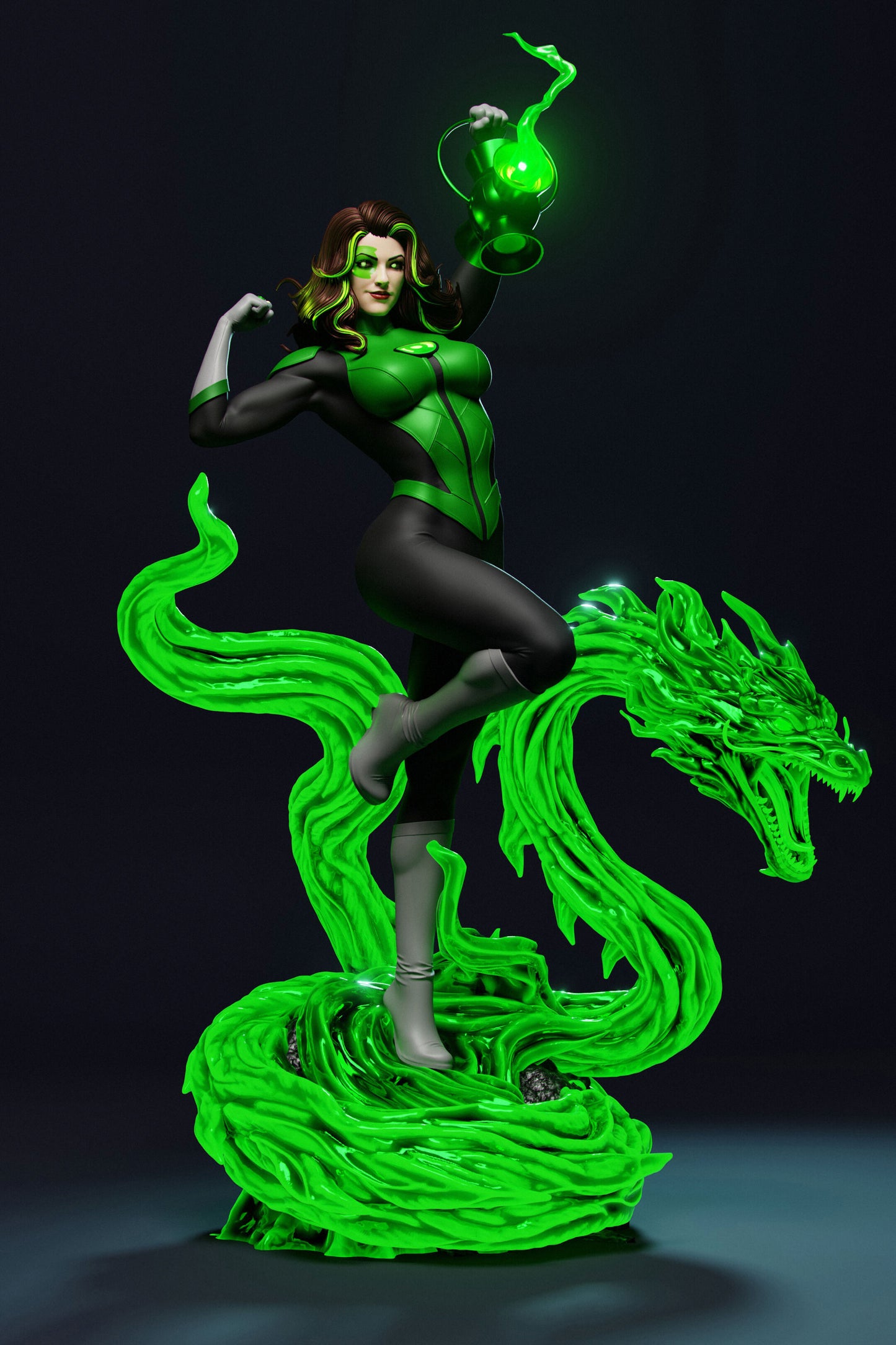 Jessica Cruz - Green Lantern - DC Comics - 1:4 Scale Figure