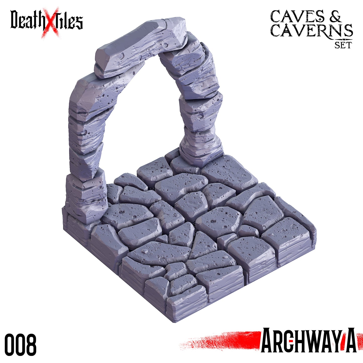 Death X Tiles - Caves & Caverns Set