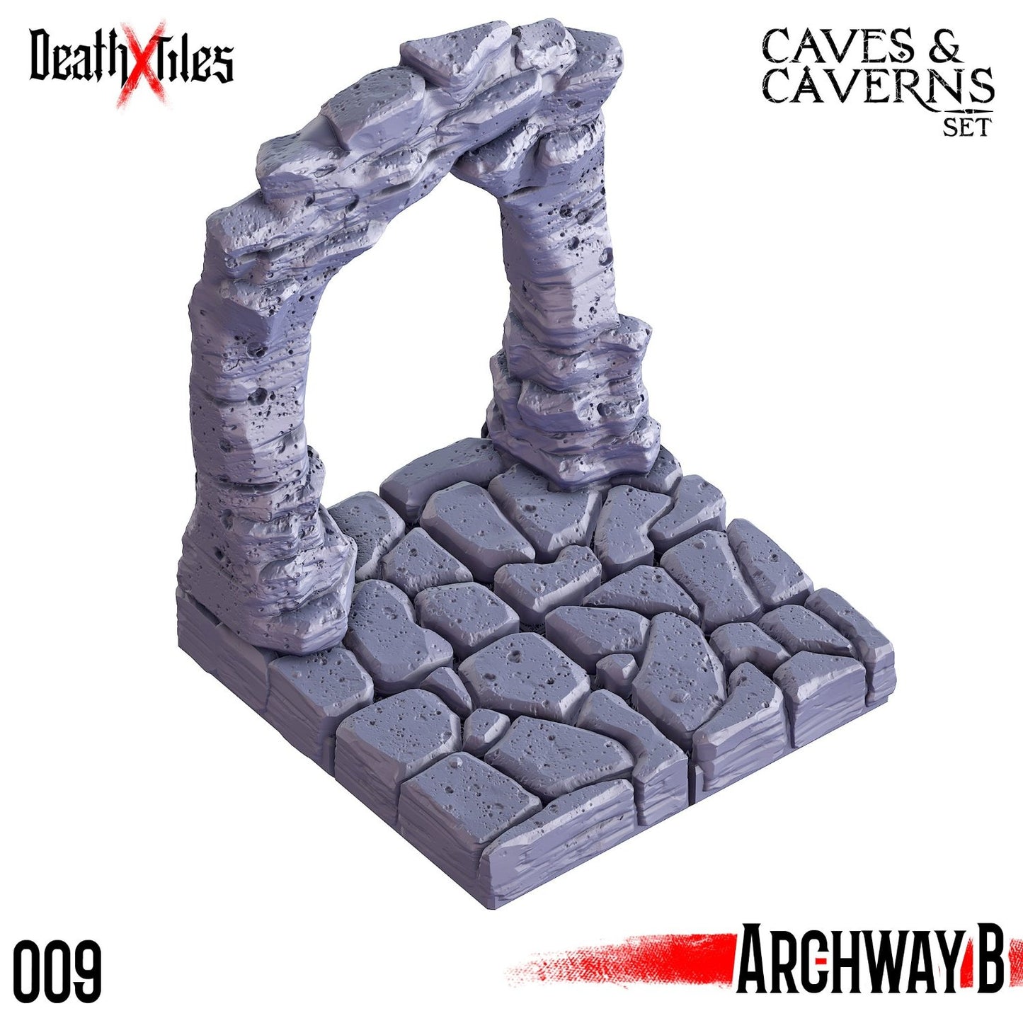 Death X Tiles - Caves & Caverns Set