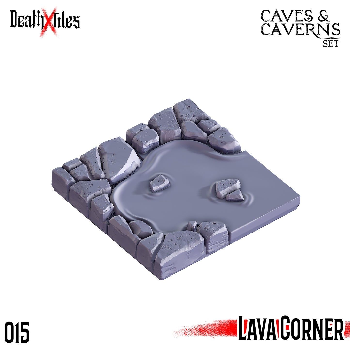 Death X Tiles - Caves & Caverns Set