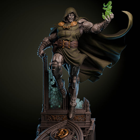 Dr. Doom - Marvel Comics - 1:6 Scale Figure & Bust