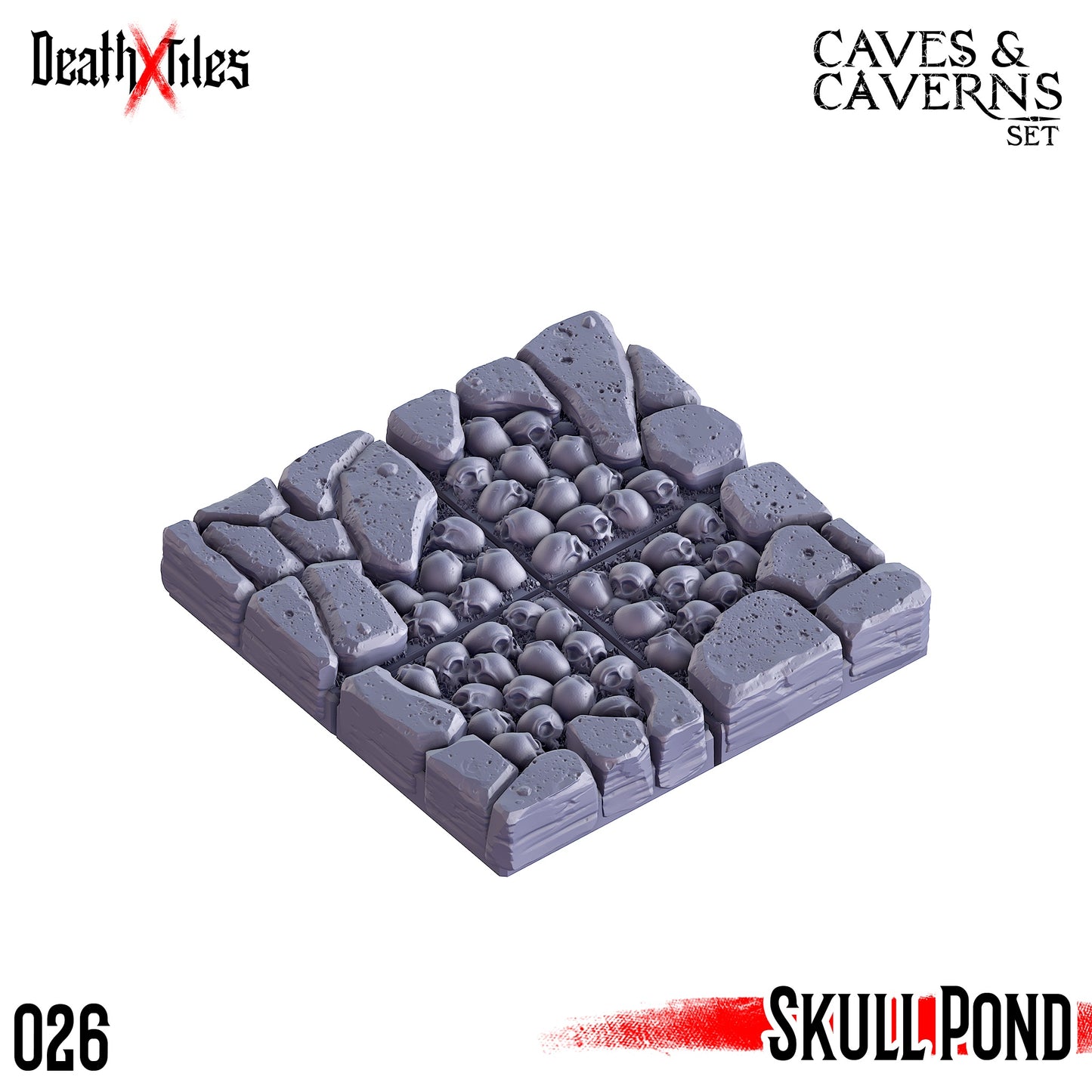 Death X Tiles - Caves & Caverns Set