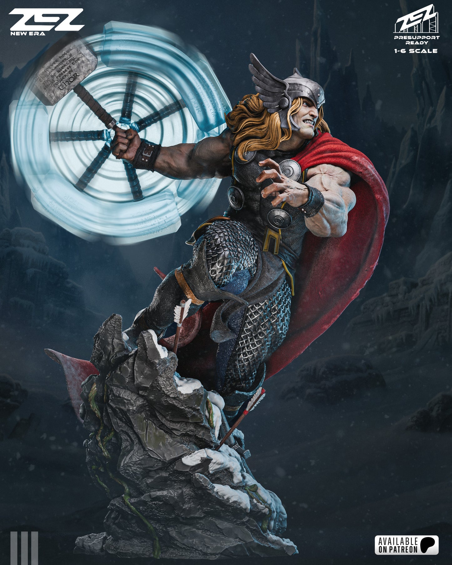 Thor - God of Thunder - Marvel Comics - 1:6 Scale Figure & Bust