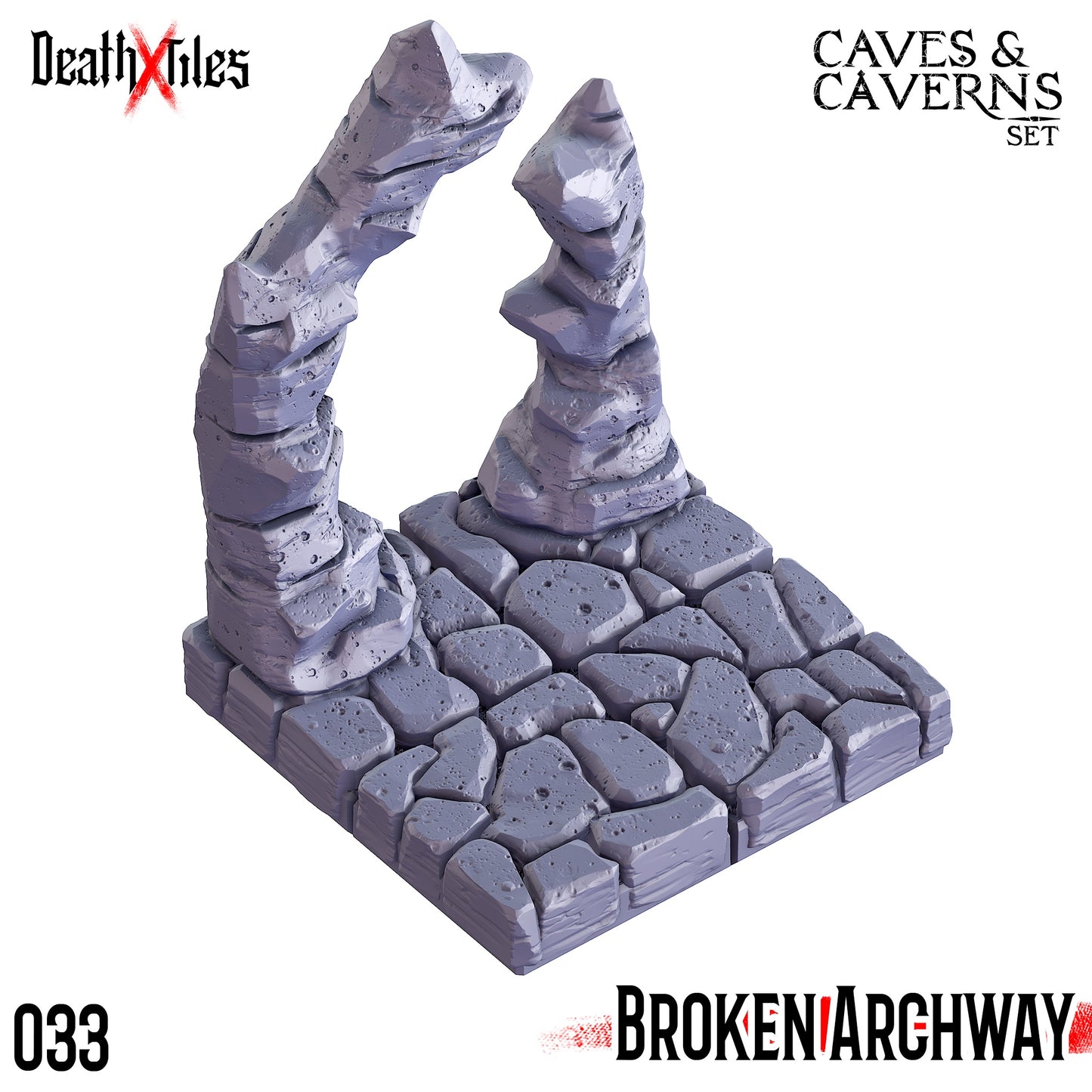 Death X Tiles - Caves & Caverns Set