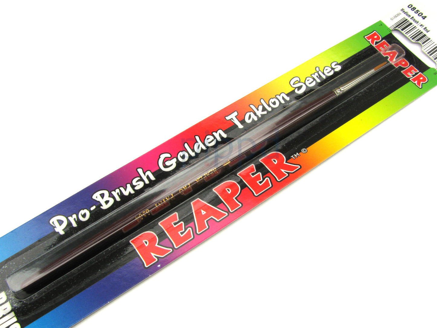 Paint Brush: Medium Brush (#1 Round)