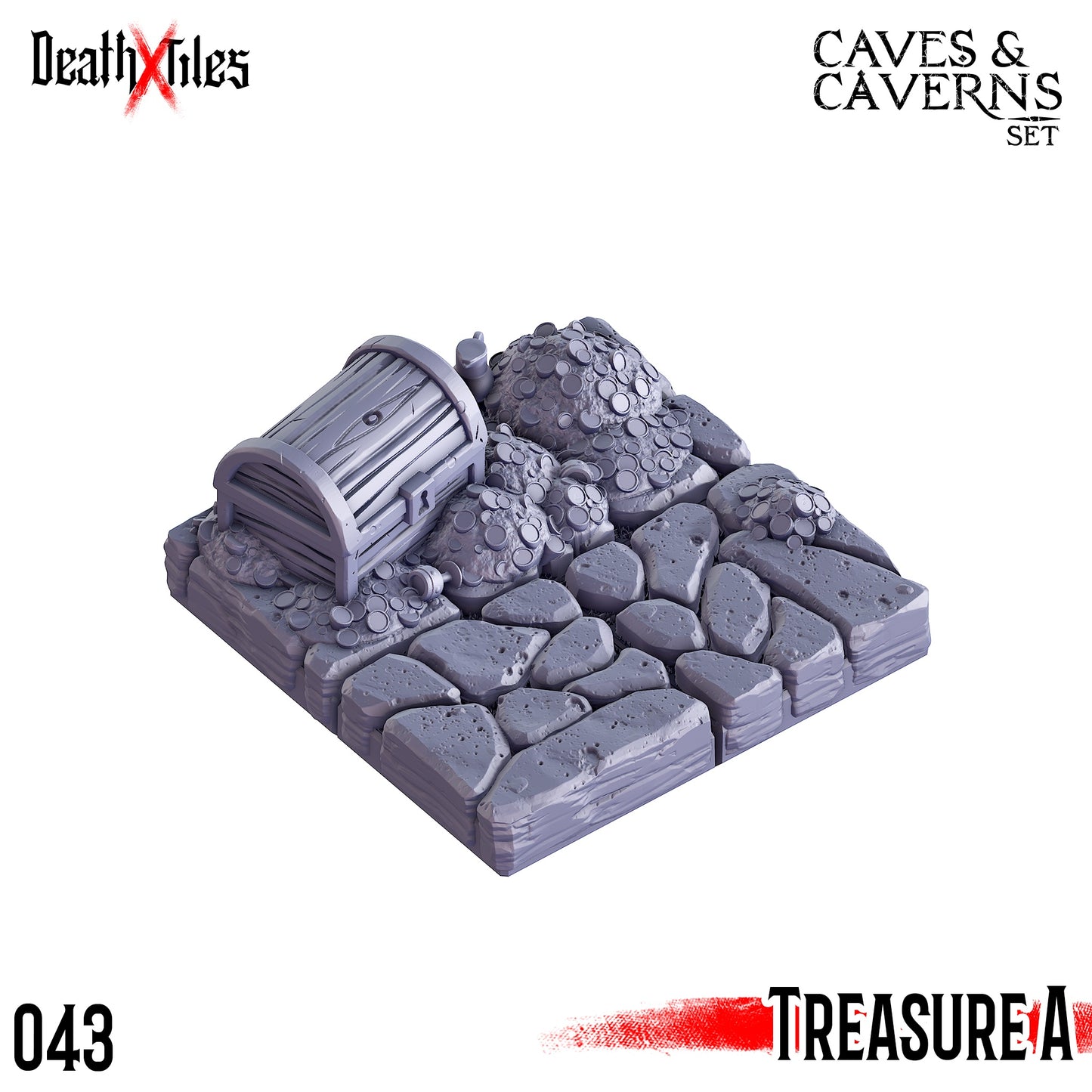 Death X Tiles - Caves & Caverns Set