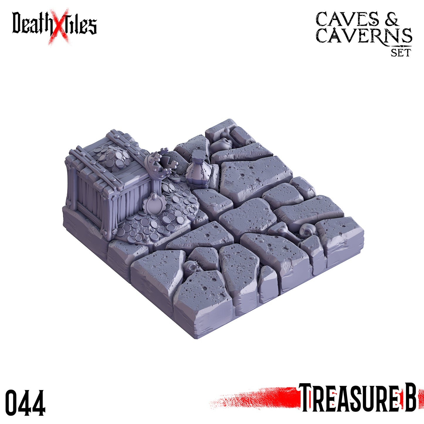 Death X Tiles - Caves & Caverns Set