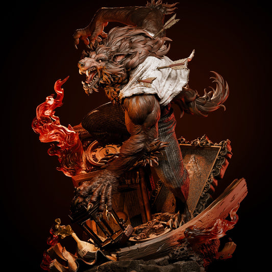 Werewolf - Classic Movie Monster - 1:6 Scale Collectible Figure & Bust
