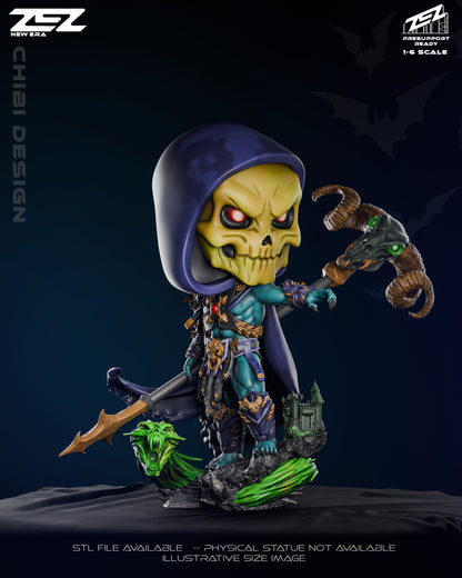 Chibi Skeletor - Masters of the Universe