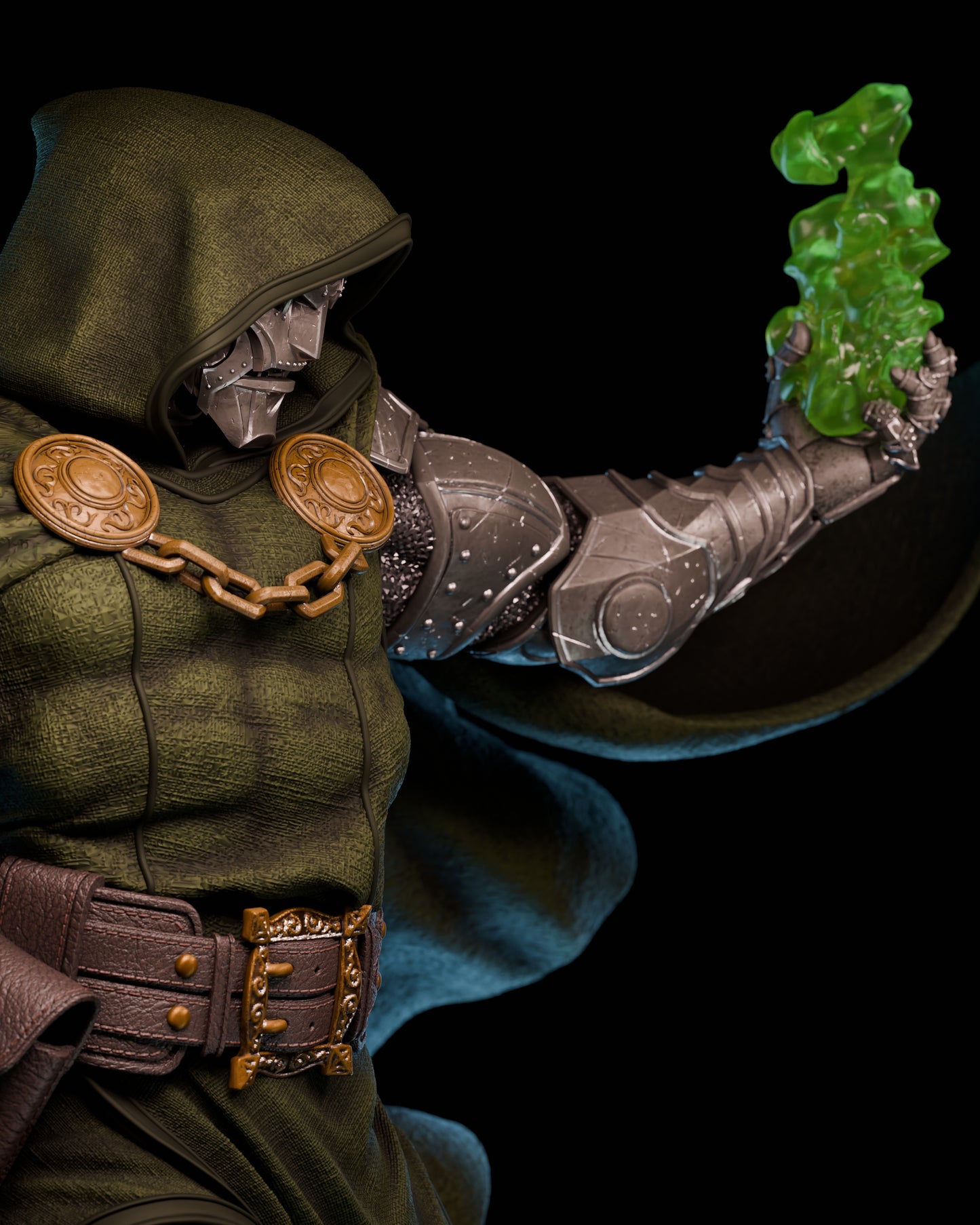 Dr. Doom - Marvel Comics - 1:6 Scale Figure & Bust